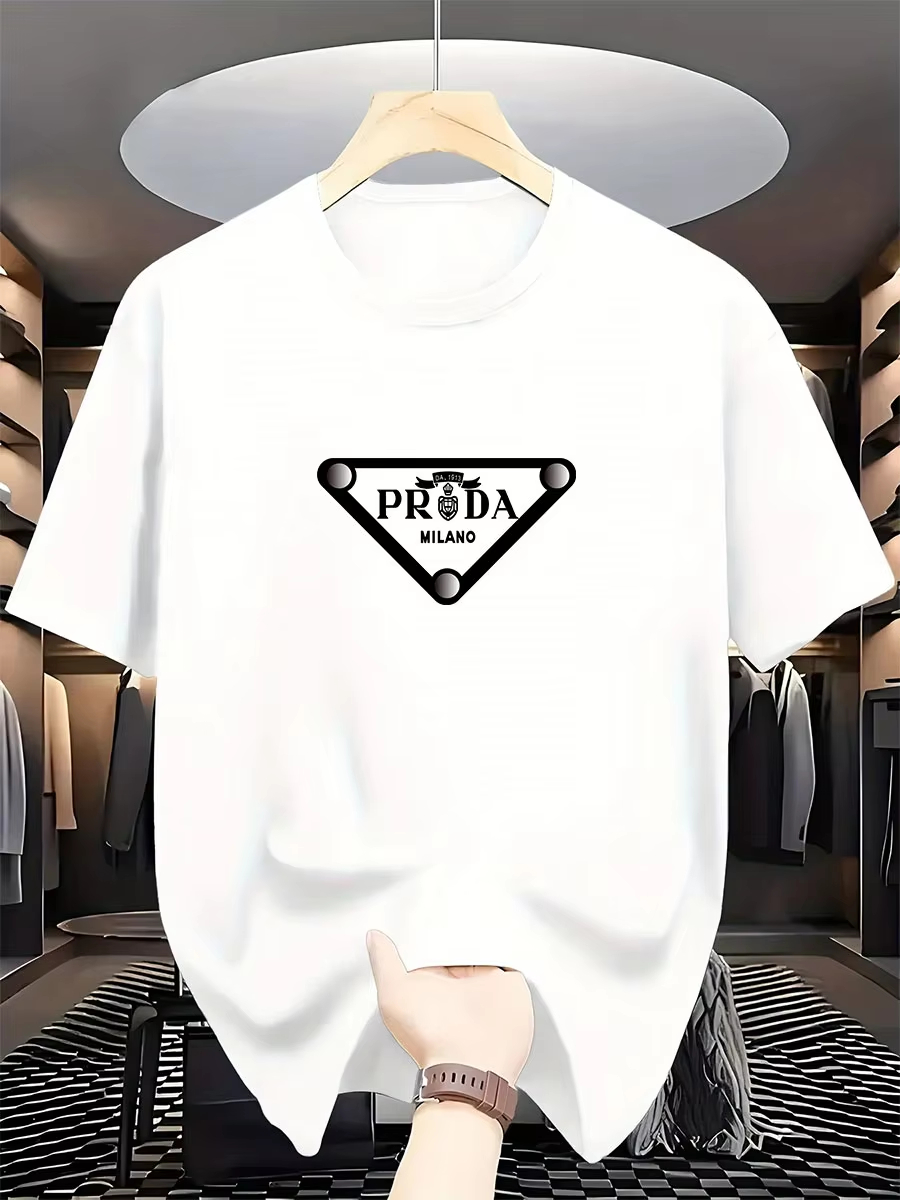 2026 New Men's Milan Fashion T - Streetwear Brands International ulasan dan harga