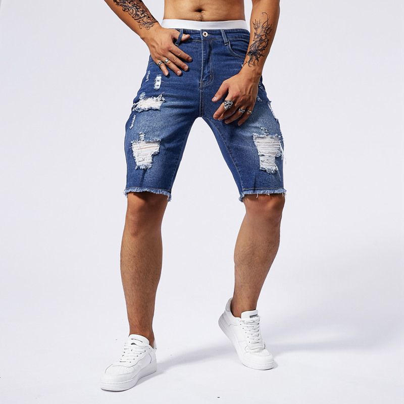 2025 Summer New Men's Ripped D - Streetwear Brand For Men ulasan dan harga