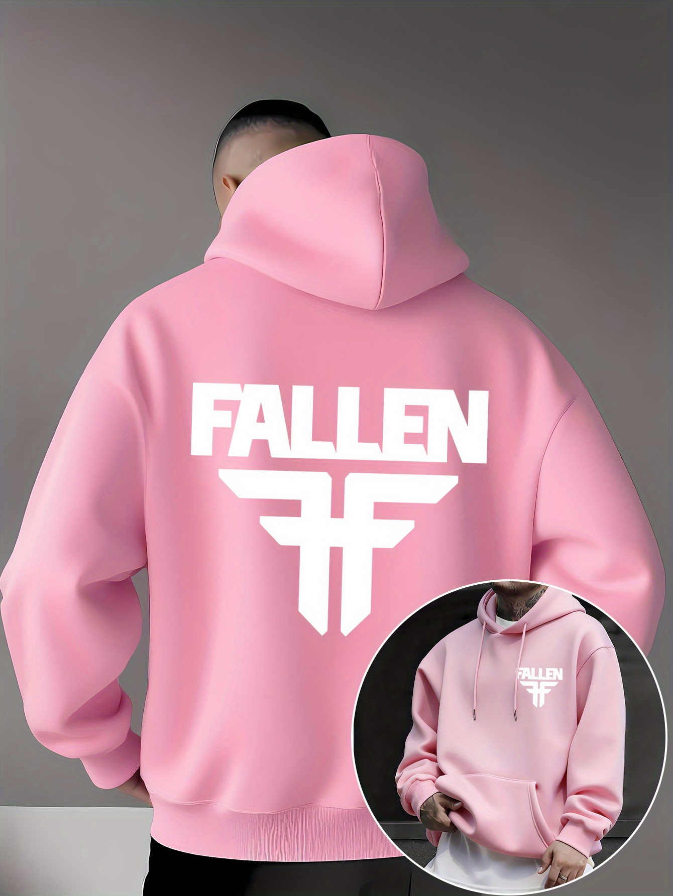 Skate Style FALLEN Hoodie for  - Streetwear Brand Logo Design ulasan dan harga