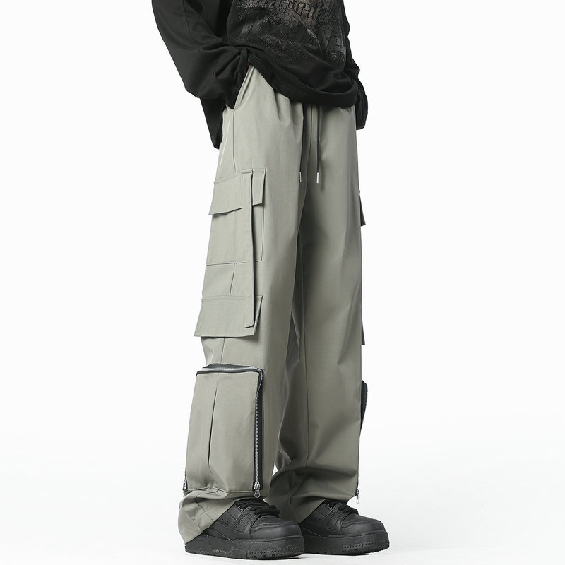 Fashion Men Cargo Pants Loose  - Streetwear Brand For Men ulasan dan harga