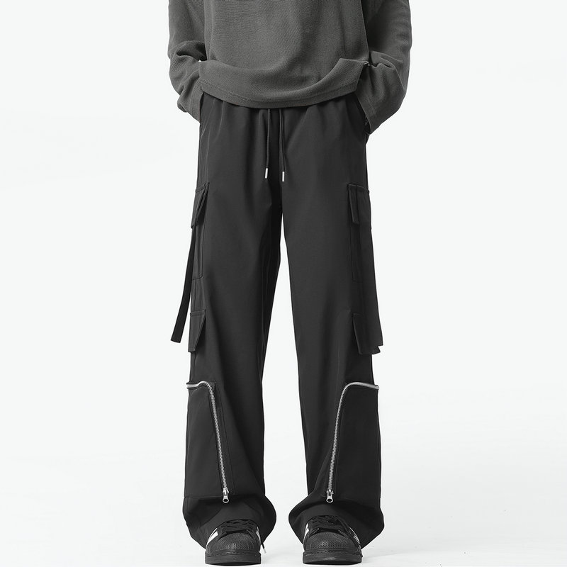 Fashion Men Cargo Pants Loose  - Streetwear Brand For Men ulasan dan harga