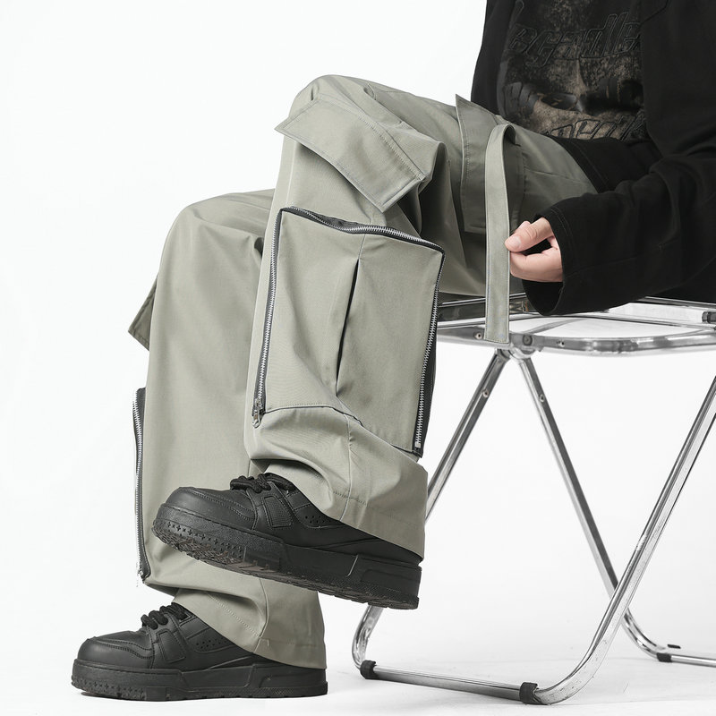 Fashion Men Cargo Pants Loose  - Streetwear Brand For Men ulasan dan harga