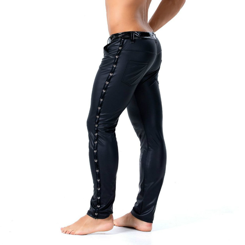 S-XXL Brand Men Leather Rivet  - Streetwear Brand For Men ulasan dan harga