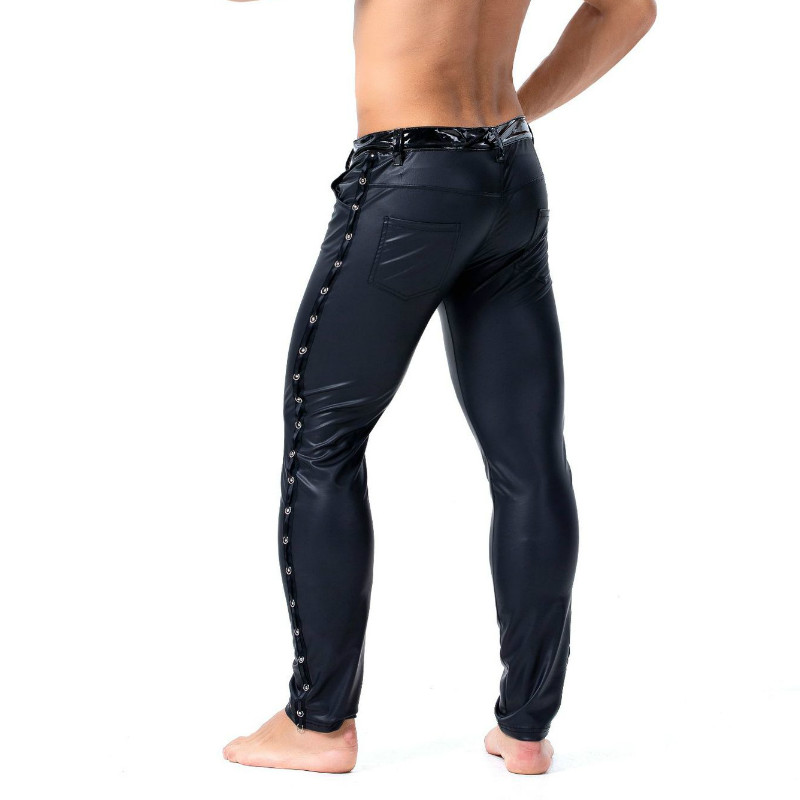 S-XXL Brand Men Leather Rivet  - Streetwear Brand For Men ulasan dan harga