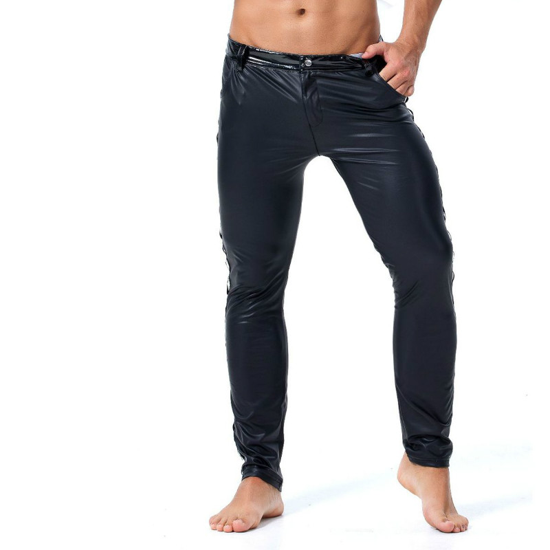 S-XXL Brand Men Leather Rivet  - Streetwear Brand For Men ulasan dan harga
