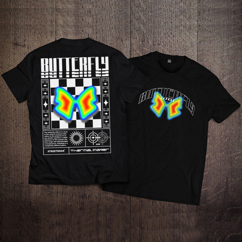 Steampunk Butterfly Effect Hig - Streetwear Brand With Butterfly ulasan dan harga