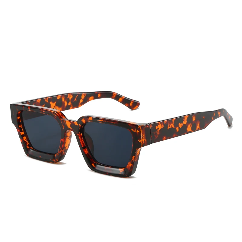 Colorful Square Sunglasses Wom - Streetwear Brand Designer ulasan dan harga