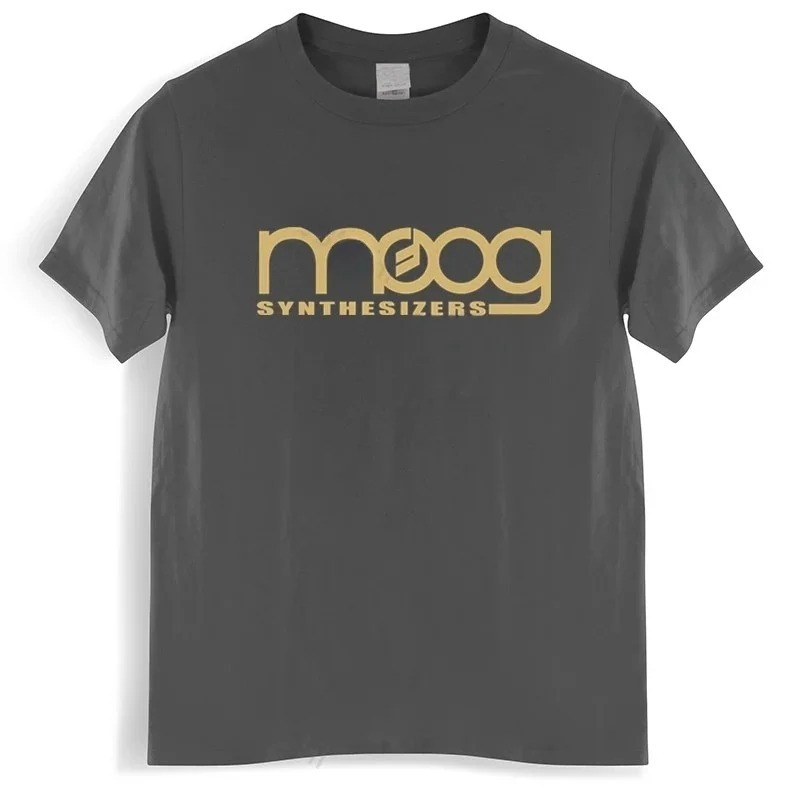 Moog Synthesizer Black Print T - Streetwear Brand Marketing ulasan dan harga