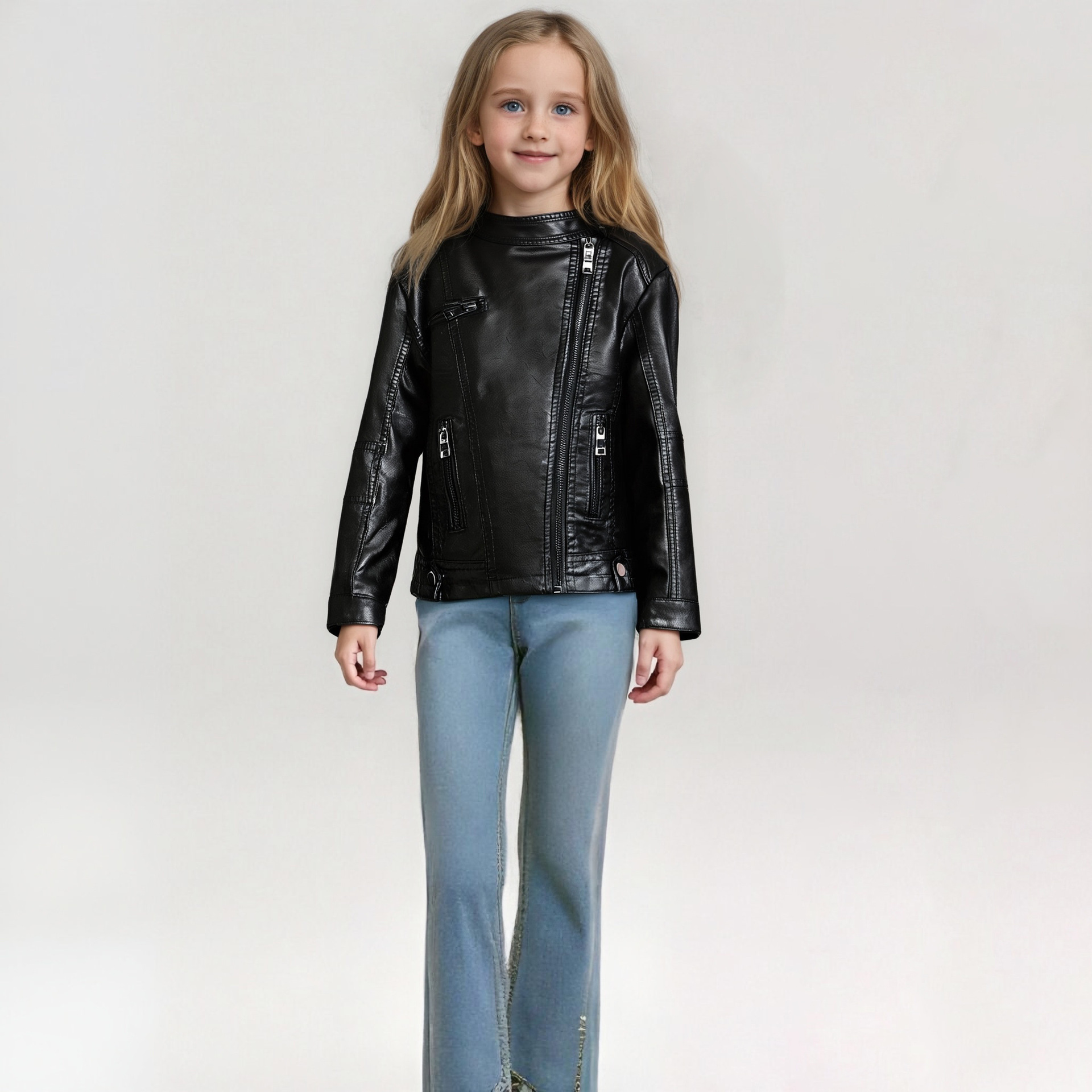 2-12Y New Year Girls Black Roc - Streetwear Brand Logo Design ulasan dan harga