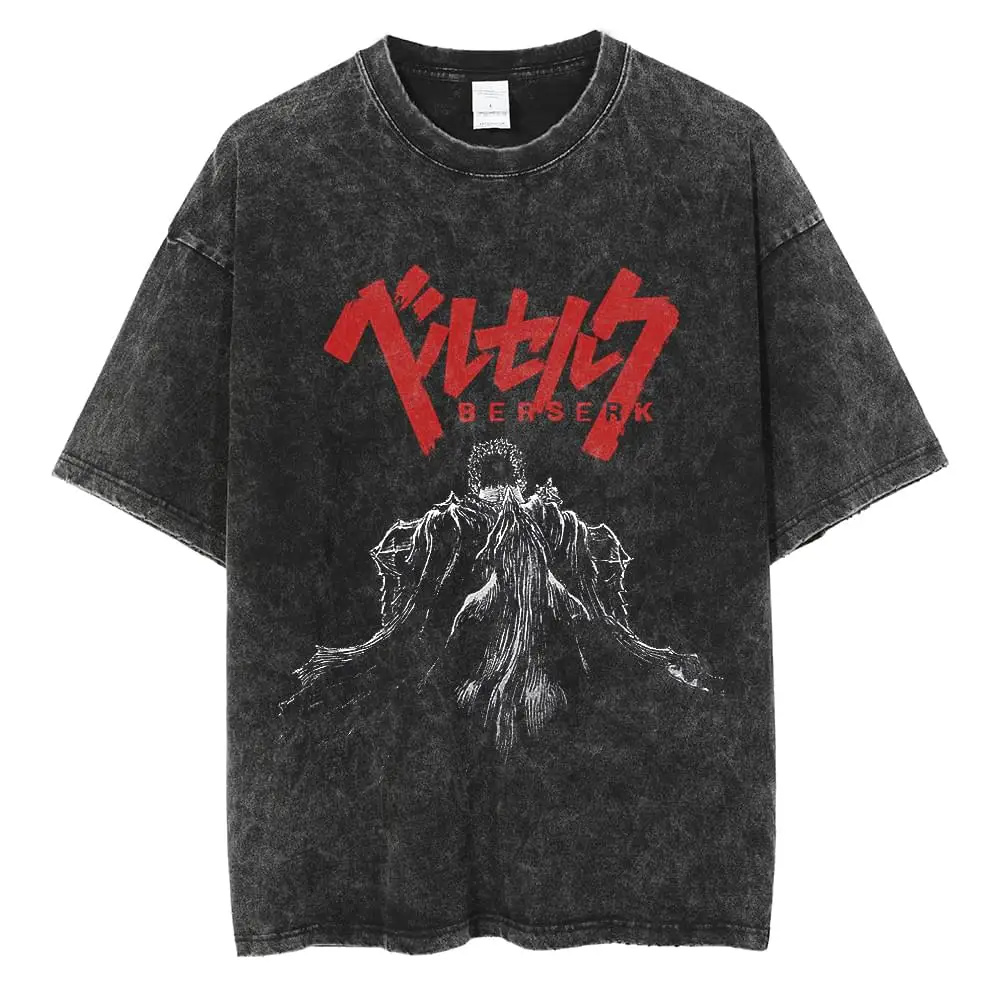 Vintage Washed Berserk Death M - Streetwear Brands Logo ulasan dan harga